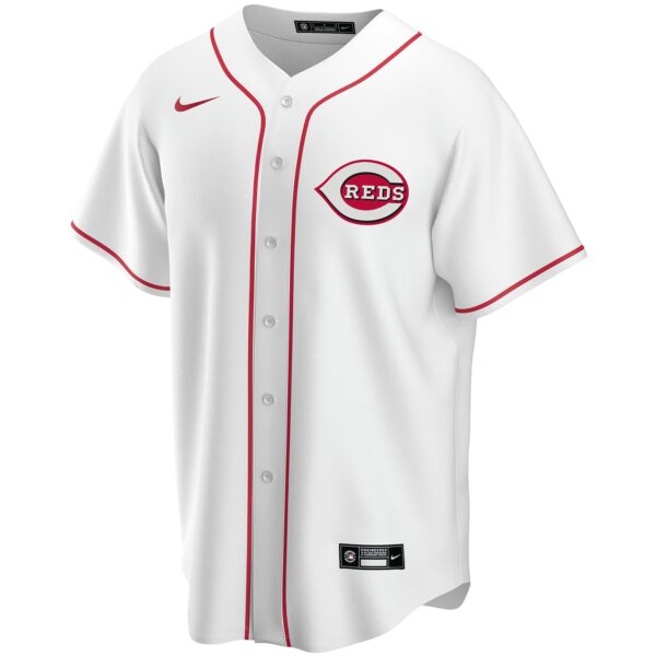 Men’s Cincinnati Reds Nike White Home Replica Custom Jersey