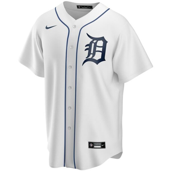 Men’s Detroit Tigers Nike White Home Pick-A-Player Retired Roster Replica Jersey