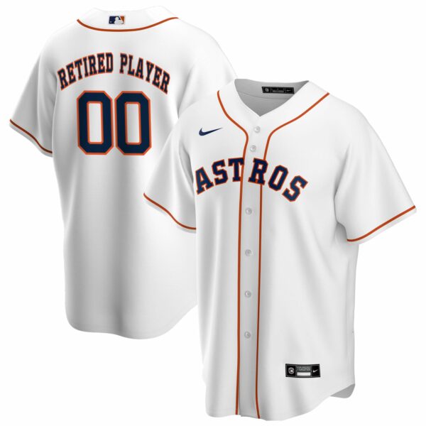 Men’s Houston Astros Nike White Home Pick-A-Player Retired Roster Replica Jersey