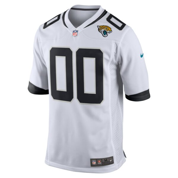 Men’s Jacksonville Jaguars Nike White Custom Game Jersey