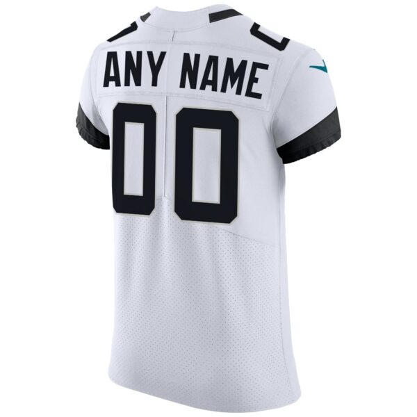 Men’s Jacksonville Jaguars Nike White Vapor Untouchable Elite Custom Jersey