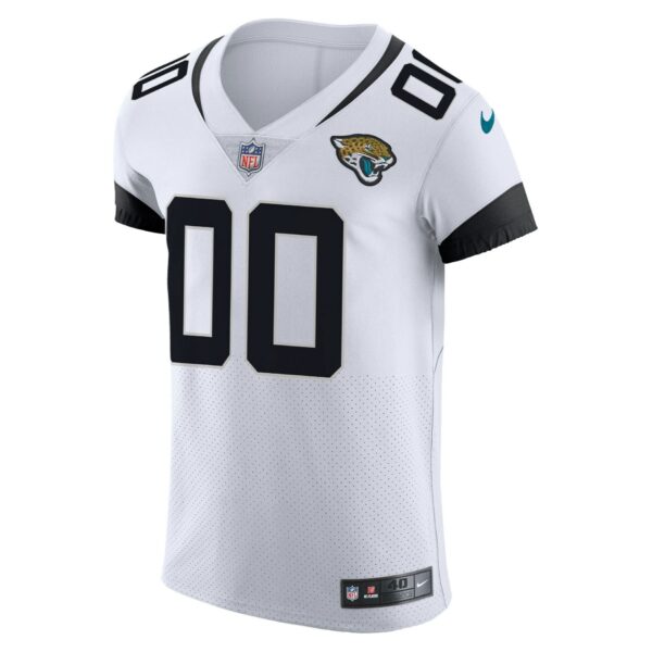 Men’s Jacksonville Jaguars Nike White Vapor Untouchable Elite Custom Jersey