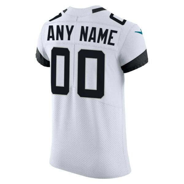 Men’s Jacksonville Jaguars Nike White Vapor Untouchable Elite Custom Jersey