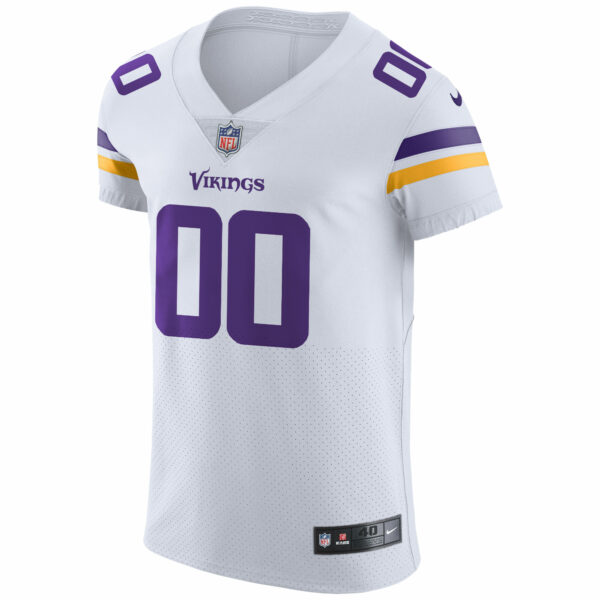 Men’s Minnesota Vikings Nike White Vapor Untouchable Elite Custom Jersey