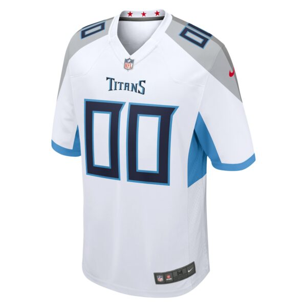 Men’s Tennessee Titans Nike White Custom Game Jersey