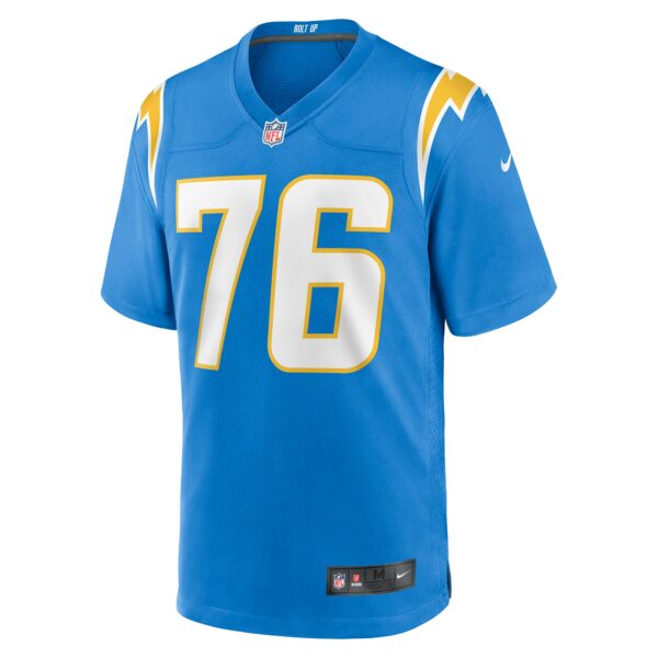 Men’s Los Angeles Chargers Will Clapp Nike Powder Blue Game Jersey