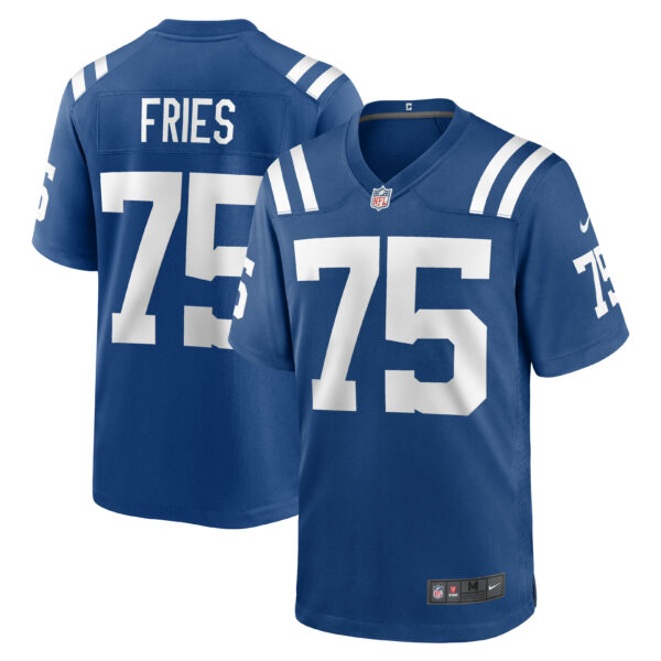 Men’s Indianapolis Colts Will Fries Nike Royal Game Jersey