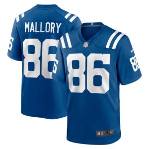 Men's Indianapolis Colts Will Mallory Nike Royal Team Game Jersey