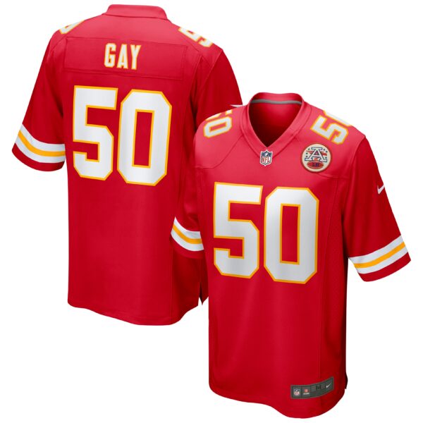 Men’s Kansas City Chiefs Willie Gay Nike Red Game Jersey