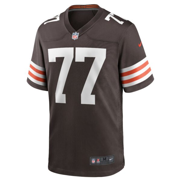 Men’s Cleveland Browns Wyatt Teller Nike Brown Game Jersey