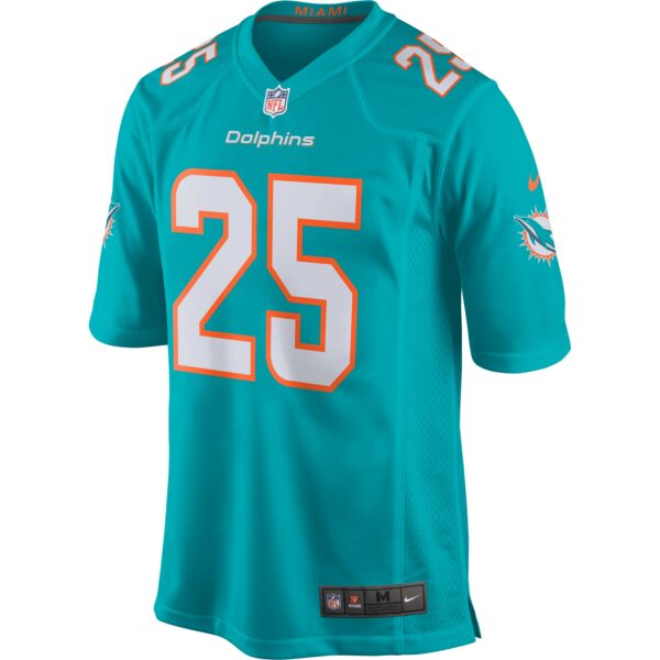 Men’s Miami Dolphins Xavien Howard Nike Aqua Game Jersey