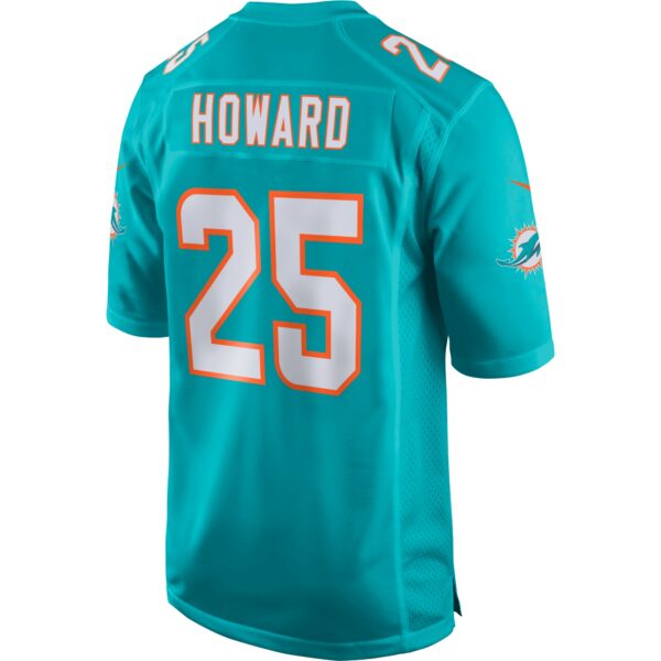 Men’s Miami Dolphins Xavien Howard Nike Aqua Game Jersey