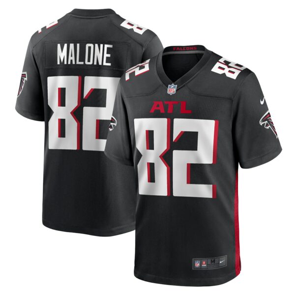 Men’s Atlanta Falcons Xavier Malone Nike Black Game Jersey