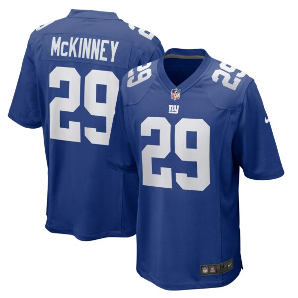 Men’s New York Giants Xavier McKinney Nike Royal Game Jersey