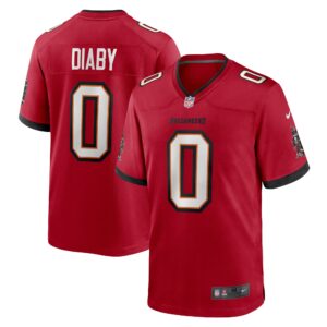 Men's Tampa Bay Buccaneers YaYa Diaby Nike Red Game Jersey