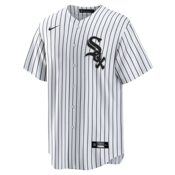 Men’s Chicago White Sox Yoan Moncada Nike White Home Replica Player Name Jersey