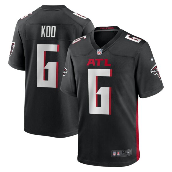 Men’s Atlanta Falcons Younghoe Koo Nike Black Team Game Jersey