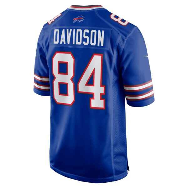 Men’s Buffalo Bills Zach Davidson Nike Royal Game Player Jersey