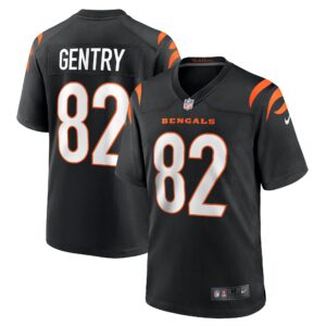 Men's Cincinnati Bengals Zach Gentry Nike Black Game Jersey