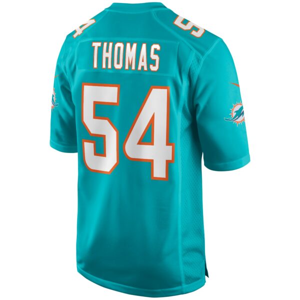 Men’s Miami Dolphins Zach Thomas Nike Aqua Game Retired Player Jersey