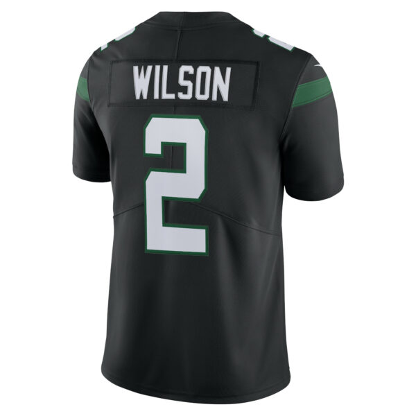 Men’s New York Jets Zach Wilson Nike Stealth Black Vapor Limited Jersey