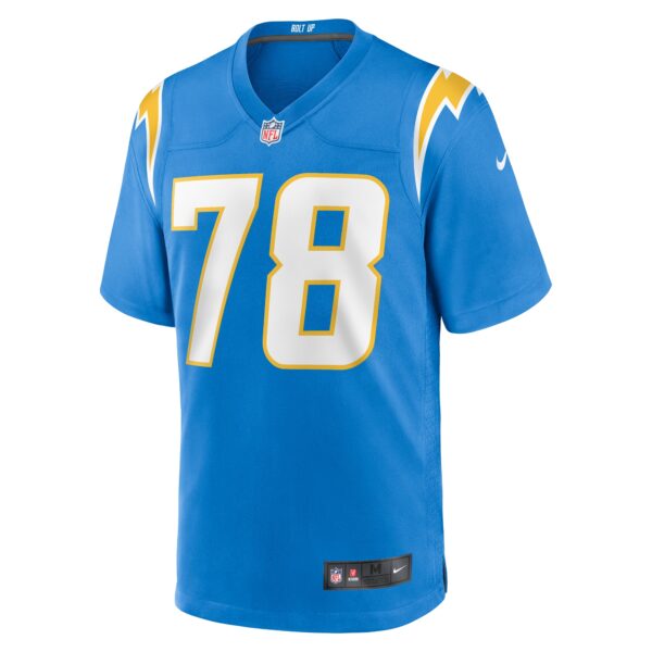 Men’s Los Angeles Chargers Zack Bailey Nike Powder Blue Player Game Jersey