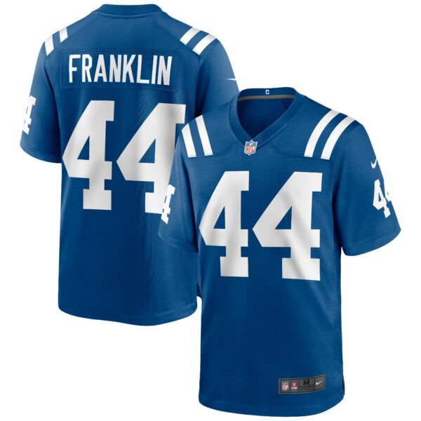 Men’s Indianapolis Colts Zaire Franklin Nike Royal Game Jersey