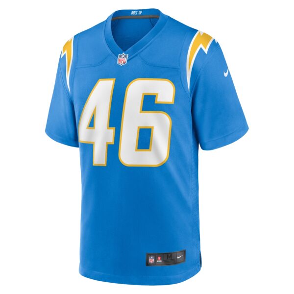 Men’s Los Angeles Chargers Zander Horvath Nike Powder Blue Game Jersey