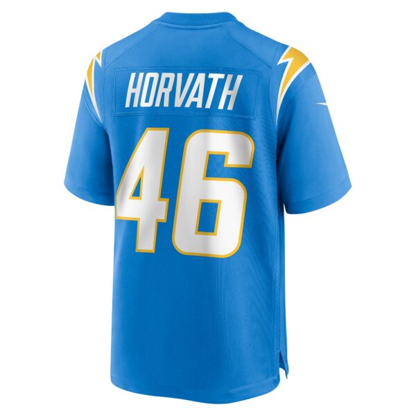 Men’s Los Angeles Chargers Zander Horvath Nike Powder Blue Game Jersey