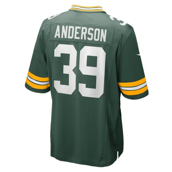 Men’s Green Bay Packers Zayne Anderson Nike Green Team Game Jersey