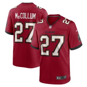 Men's Tampa Bay Buccaneers Zyon McCollum Nike Red Game Player Jersey