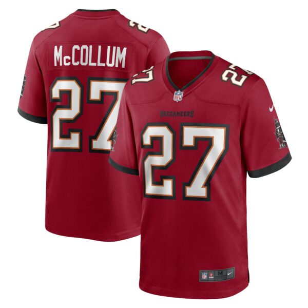 Men’s Tampa Bay Buccaneers Zyon McCollum Nike Red Game Player Jersey