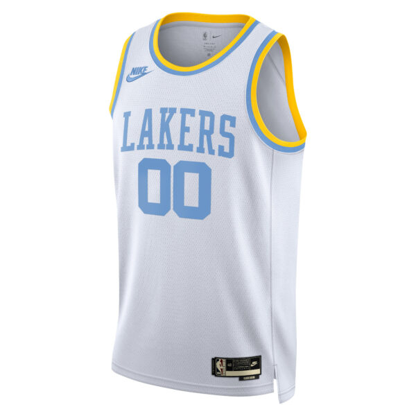 Los Angeles Lakers Nike Classic Edition Swingman Jersey 22-  White/Valour Blue – Custom – Mens