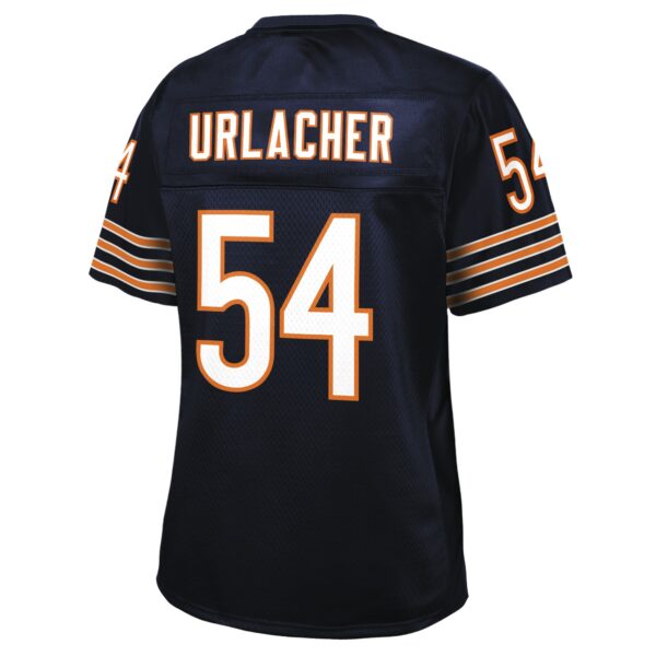 Women’s Chicago Bears Brian Urlacher NFL Pro Line Navy Retired Player Replica Jersey