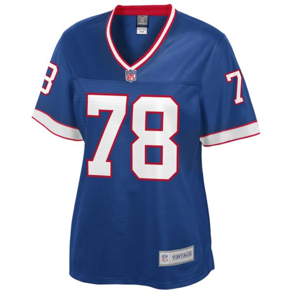 Women’s Buffalo Bills Bruce Smith NFL Pro Line Royal Retired Player Replica Jersey