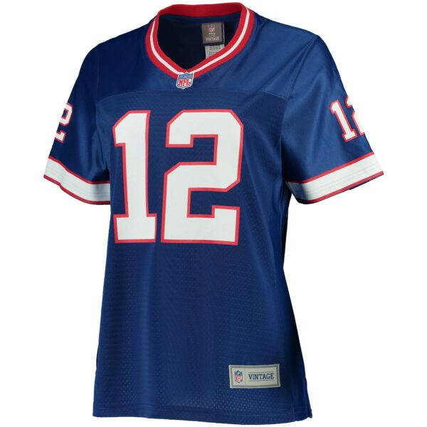 Women’s Buffalo Bills Jim Kelly NFL Pro Line Royal Retired Player Replica Jersey