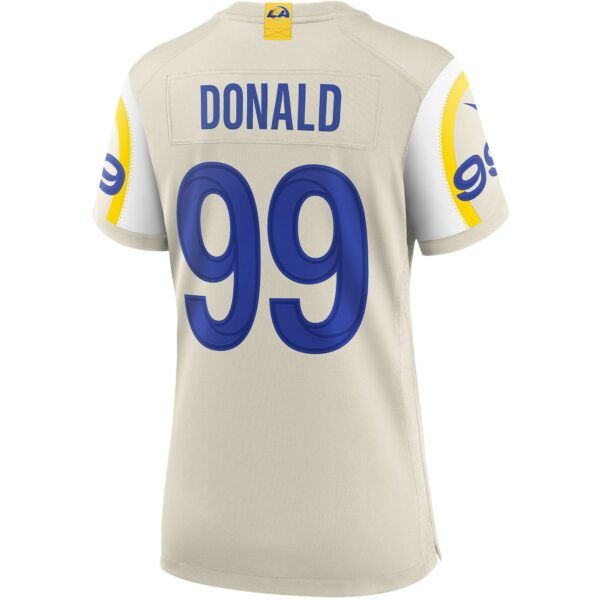 Women’s Los Angeles Rams Aaron Donald Nike Bone Player Game Jersey