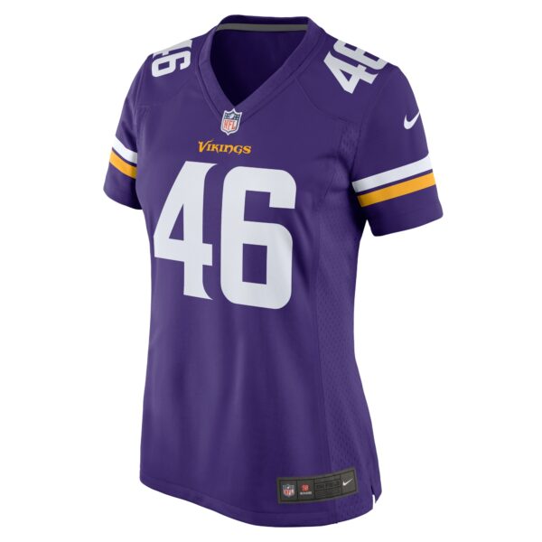 Women’s Minnesota Vikings Aaron Dykes Nike Purple Team Game Jersey