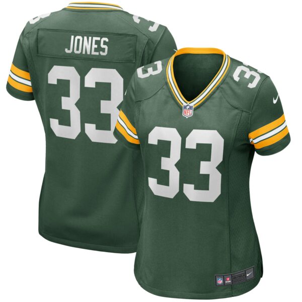 Women’s Nike Aaron Jones Green Green Bay Packers Game Jersey