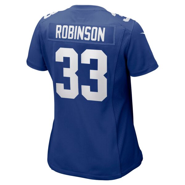 Women’s New York Giants Aaron Robinson Nike Royal Game Player Jersey