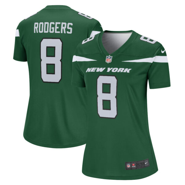 Women’s New York Jets Aaron Rodgers Nike Gotham Green Legend Player Jersey