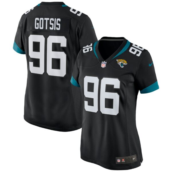 Women’s Jacksonville Jaguars Adam Gotsis Nike Black Game Jersey