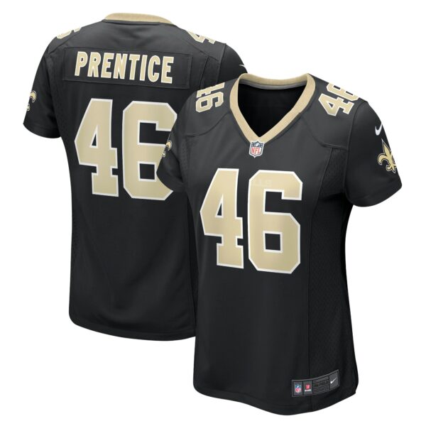 Women’s New Orleans Saints Adam Prentice Nike Black Game Player Jersey