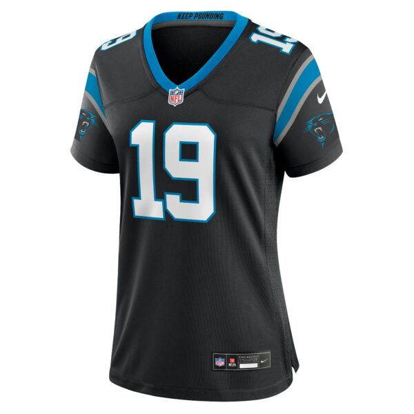 Women’s Carolina Panthers Adam Thielen Nike Black Team Game Jersey