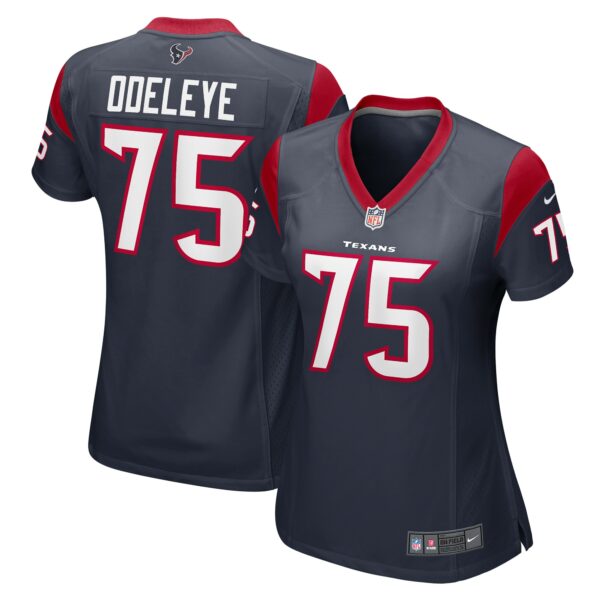 Women’s Houston Texans Adedayo Odeleye Nike Navy Game Player Jersey