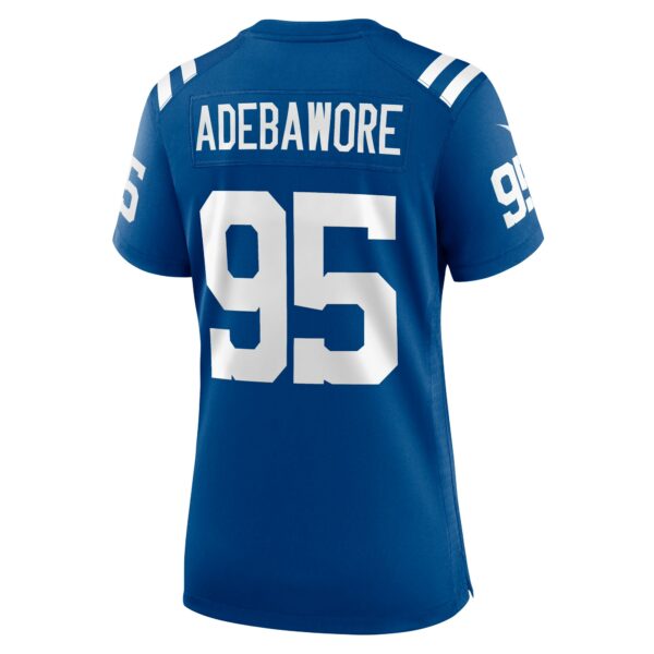 Women’s Indianapolis Colts Adetomiwa Adebawore Nike Royal Team Game Jersey