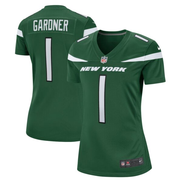 Women’s New York Jets Ahmad Sauce Gardner Nike Green Player Jersey