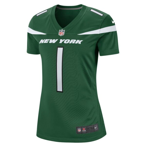 Women’s New York Jets Ahmad Sauce Gardner Nike Green Player Jersey