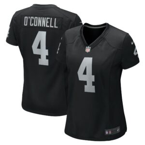 Women's Las Vegas Raiders Aidan O'Connell Nike Black Game Jersey