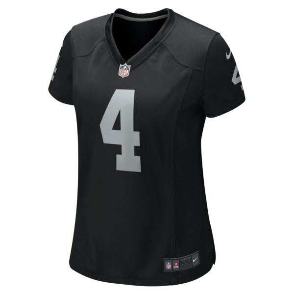 Women’s Las Vegas Raiders Aidan O’Connell Nike Black Game Jersey